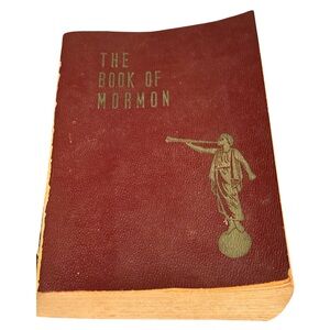 Vintage THE BOOK OF MORMON - George Albert Smith - 1950 edition Rare